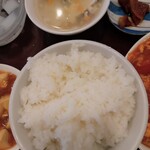 小林家 - ご飯、スープ