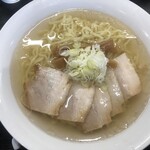 うえんで 山鹿店 - 会津山塩と帆立のらぁ麺(大)