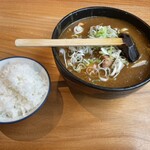 吉宗 - カレーうどん　950円　ご飯　200円