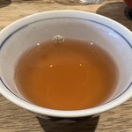 とんかつ朔 - 食後のお茶です