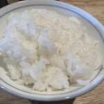 とんかつ朔 - 白ごはんです