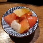 Shabushabu Onyasai - ・冷やしジュレのガリトマト