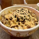 すき家 - 「高菜明太マヨ牛丼」