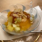 京味 もと井 - 新しい発想感じるかき氷