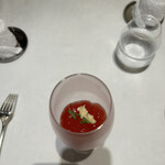 シンジコガ - スイカと乾燥ヨーグルトのゼリー寄せ