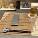 鳥品 - まずは生ビール