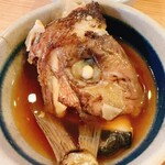 Sushi Kyuu - あら煮は鯛やはまちなどでした