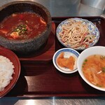 ニューASIA13 - 石焼麻婆豆腐セット