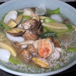 Tatsumiya - アサリ海鮮麺…人気メニュー
