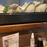 施家菜 - 色々な貝があります。
