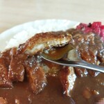 白神飯店 - カツは薄めで食べやすい