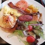 The veranda at The Beachhouse - 