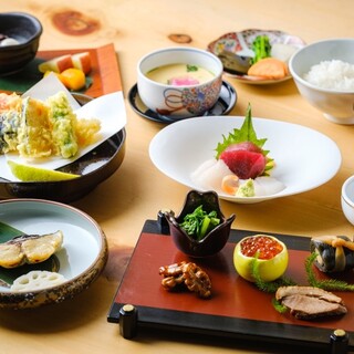 和食 よつ葉 - 料理写真:ある日の二葉コース：5,500円（税込）