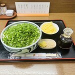 213744948 - 釜揚げ醤油うどん(大盛り)