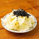 塩昆布きゃべつ