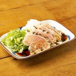 赤鶏炙りたたき風おろしポン酢