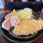 かつ丼多勝 - 上ロース150g＋ヒレカツ2個