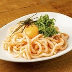 明太子バターうどん