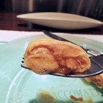 ＴＲＡＴＴＯＲＩＡ　ＳＣＡＣＣＯＭＡＴＴＯ - クレープの断面。