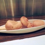 自家製のパン　３＋１種。