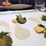 ＴＲＡＴＴＯＲＩＡ　ＳＣＡＣＣＯＭＡＴＴＯ - ソースの濃厚さと、ゴルゴンゾーラの香りがたまりませんでした。