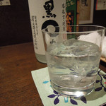 新料理 都留野 - 芋酎ロック