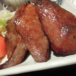 新料理 都留野 - たん焼　ズームアップ