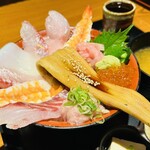 三代目網元 魚鮮水産 - 山葵醤油をかける前♡