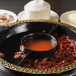 Houshan Tou Ro Suf An Hinabe - 3種類のスープ(トマトスープ、辛スープ、ココナッツドリアンスープ)_2