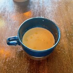 マケイヌノトオボエ - セットのスープ(コーンスープ)