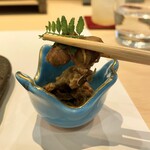 焼鳥 みかど - 鶏皮のしぐれ煮