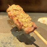 焼鳥 みかど - 合鴨のマスタードソース
