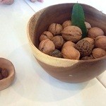 ヴィラ・アイーダ - お茶菓子の器　（食べた後）ｗ　