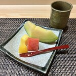梅田 鮨 個室 みや川 - 季節の果実