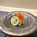 梅田 鮨 個室 みや川 - イクラ小丼