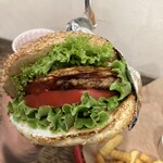 ジャックスピザアンドバーガーズ - 尼崎バーガー¥650