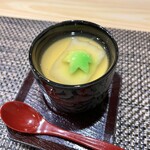 梅田 鮨 個室 みや川 - 茶碗蒸し