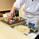 梅田 鮨 個室 みや川 - 内装