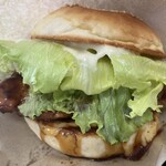 カシム ハラルフードパキスタンレストラン - 料理写真:照り焼きチキンバーガー