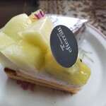 エフテレット - メロンとキュウイのタルト