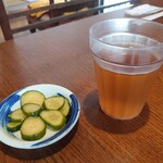 葉竹 - 浅漬＆麦茶