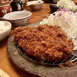 Tonkatsu Tamafuji - ロース240g でかい！