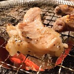 よし臓 - テッチャン　焼き