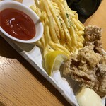 エビス - 唐揚げ大きかったわ！熱々