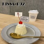 KISSA 092 - 『白い喫茶プリン¥730』
            『Hand Drip¥700』