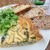 まちのパーラー - 料理写真:ほうれん草とリコータチーズのキッシュセット(パン3枚、サラダ、ドリンク付き) 1375円