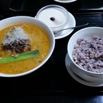 榮鳳 - 麺飯セット　タンタンメン
