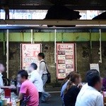 やきとん みつぼ - カウンター席から眺める光景はナカナカ良い( ´ー｀)