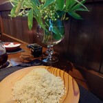 Kuri No Ie - 「愛宕のこぼれモンブラン」季節の一皿にモンブランとお飲み物 (季節のフルーツとお野菜) 3,000 yen