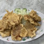 中華料理 旭亭 - 豚肉の天ぷら